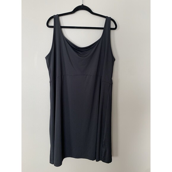 Columbia PFG Women's 3XL Tank Top Dress Black Sleeveless Lightweight Activewear - Picture 1 of 6